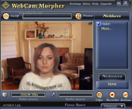 av webcam morpher pro
