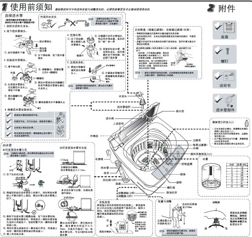 0公斤全自动洗衣机 xqb60-m918 关爱 说明书