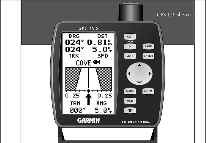 集思宝船用卫星导航定位GPS126说明书_集思