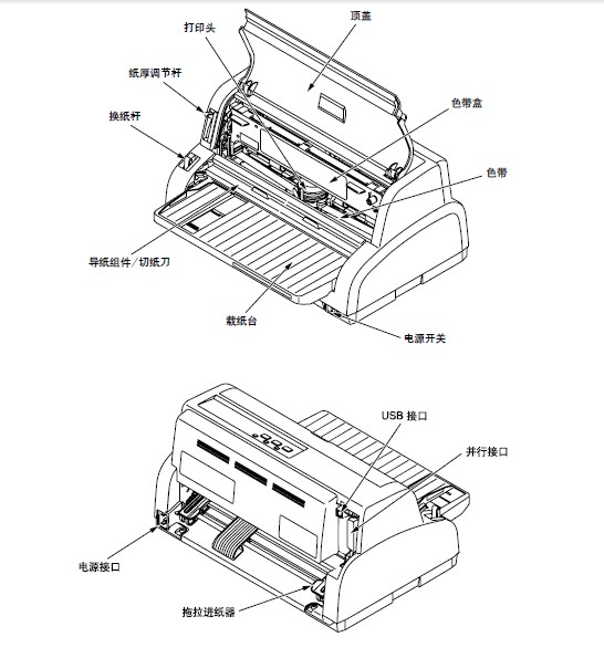 oki microline 5200f打印机使用说明书