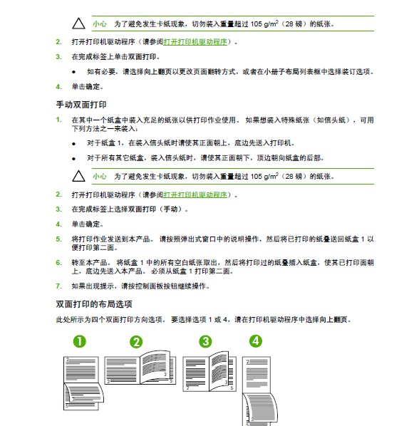 惠普p3005打印机使用说明书