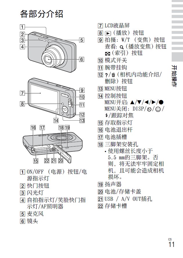 索尼DSC-W630数码相机使用说明书官方下载