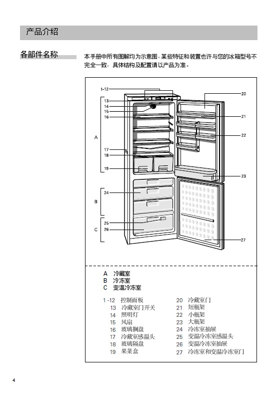 西门子KK23E76TI冰箱使用说明书_西门子KK2
