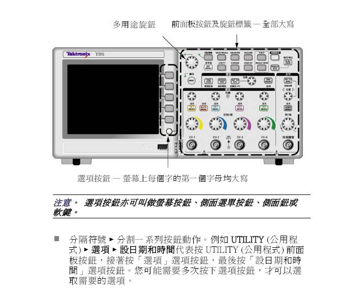 TDS2004B数字示波器使用手册