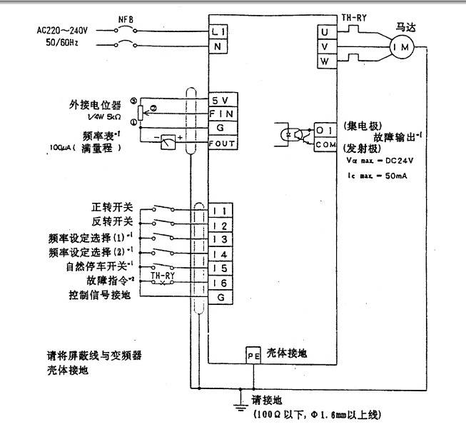 松下dv700t2200d1变频器说明书