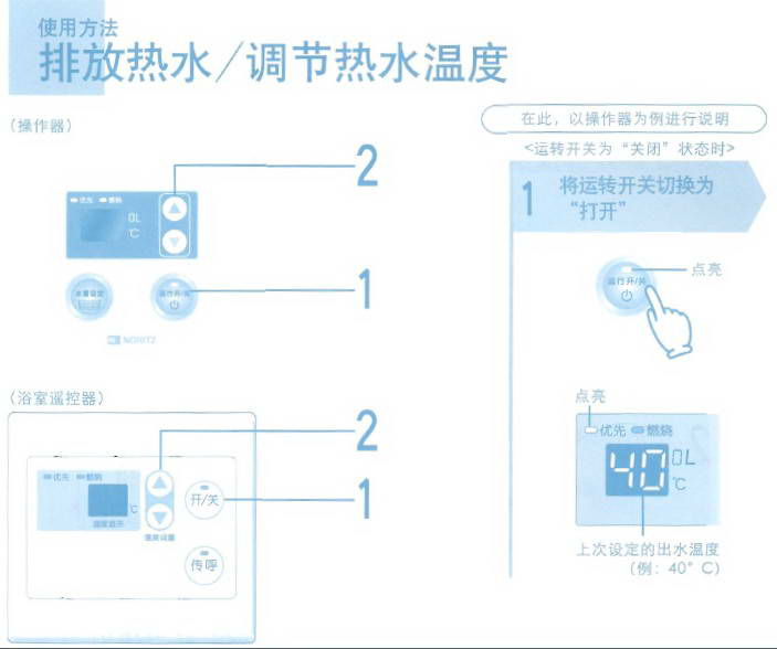 能率jsq23-d燃气热水器使用说明书