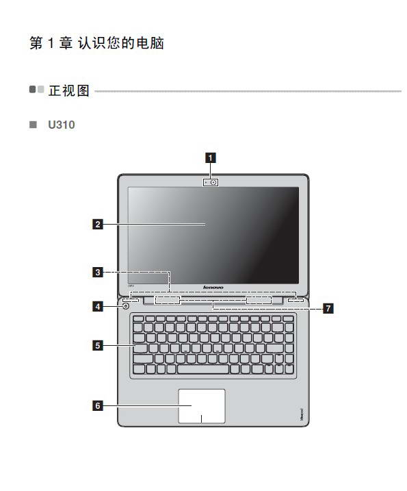 联想ideapad u310笔记本电脑说明书