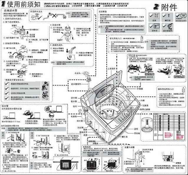 海尔xqb60-s918 am洗衣机说明书