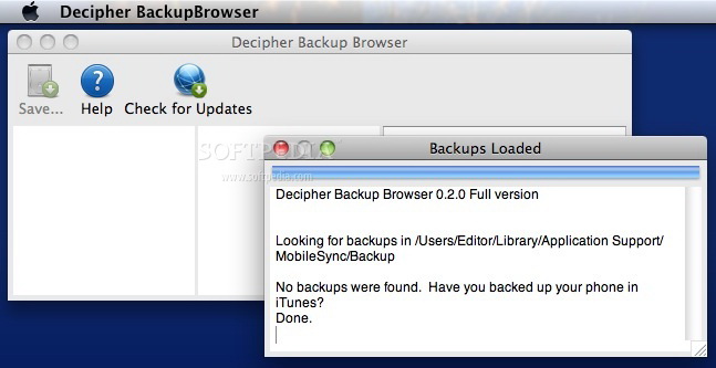 decipher backup browser review