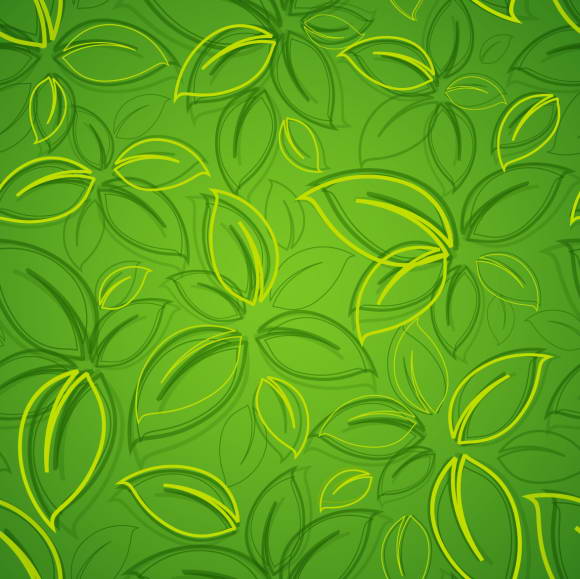 绿色植物底图矢量素材