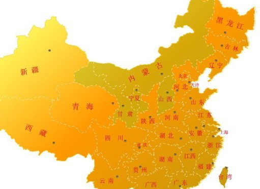 中国地图flash素材