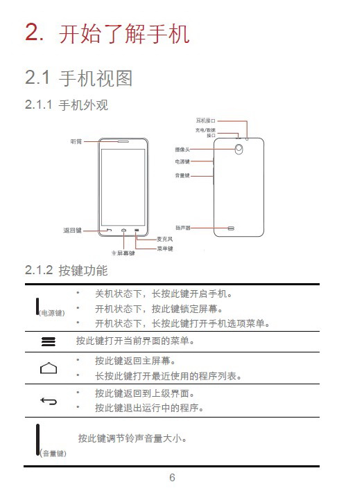 华为G606手机说明书官方下载|华为G606手机