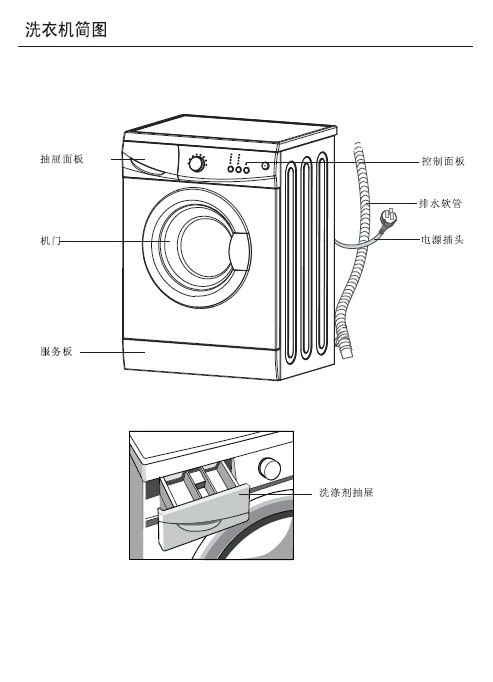 美的MG53-Z8031滚筒洗衣机使用说明书官方下