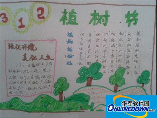 2017植树节手抄报图片大全
