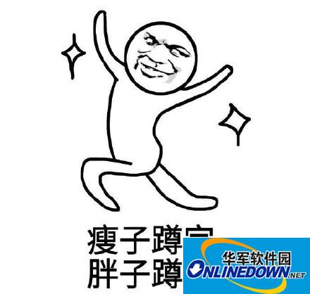 起不来了,小编给大家整理了一组搞笑的瘦子蹲完胖子蹲表情包,非常可爱