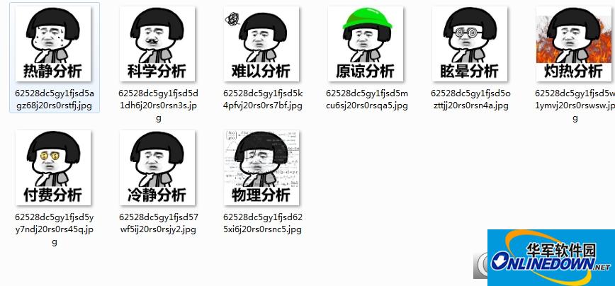 各种分析表情包