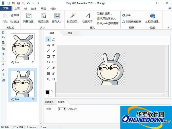 动画制作软件(Easy GIF Animator)