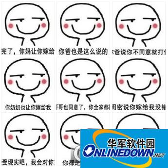 你爸让你嫁给我表情包
