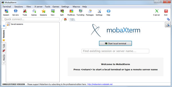 MobaXterm(远程终端软件)