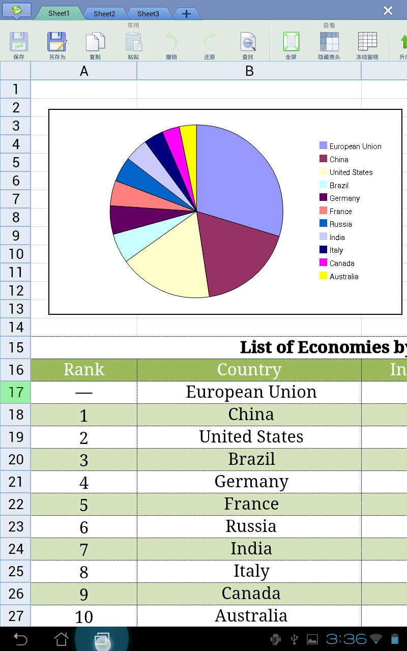 wps office hd专为android平板用户设计和推出,继承了wps office手