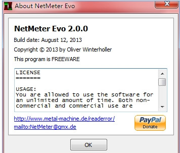 网络流量监控器NetMeter
