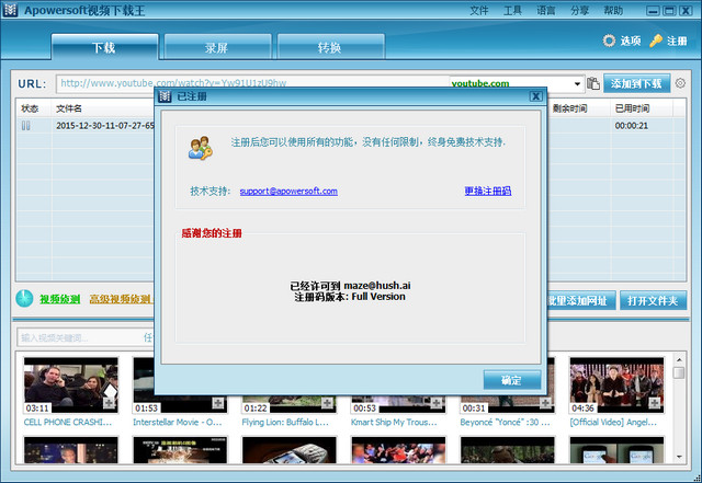 Apowersoft视频下载王