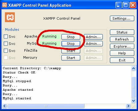xampp