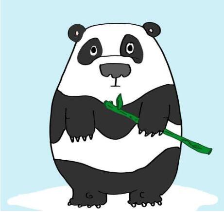 可爱熊猫图标下载