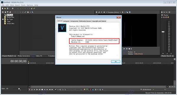 Vegas Pro 15