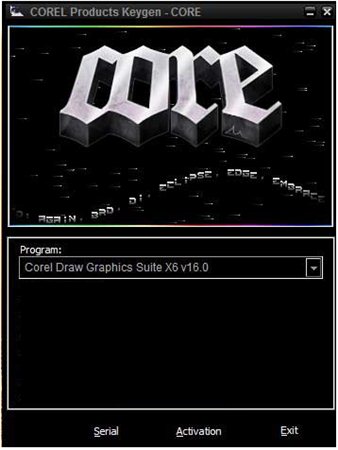 coreldraw x6 注册机