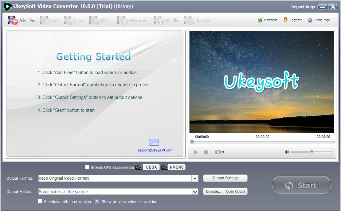 Ukeysoft Video Editor 10.3.0