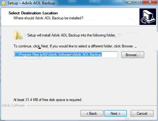 Advik AOL Backup