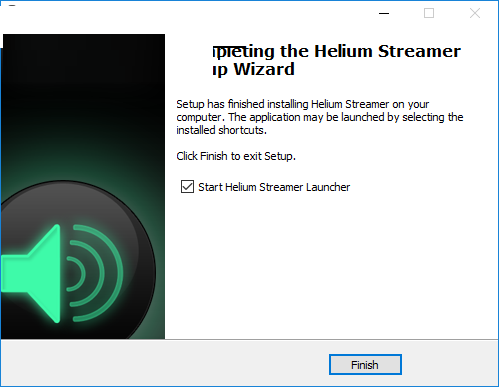 Helium Streamer