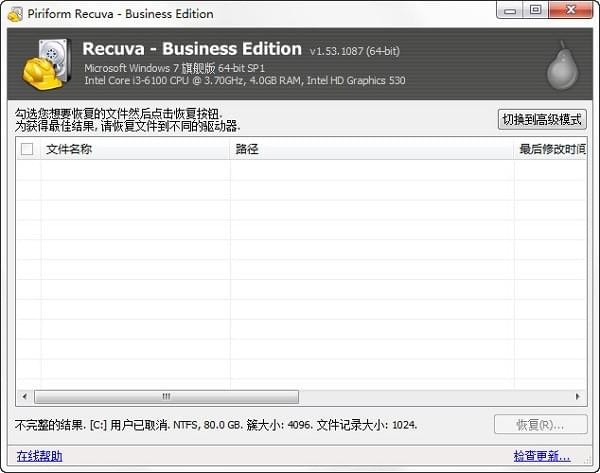 Recuva Business Edition