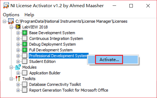 LabVIEW2018