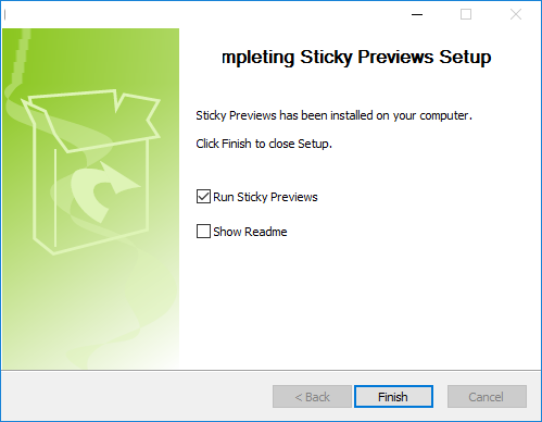 Sticky Previews