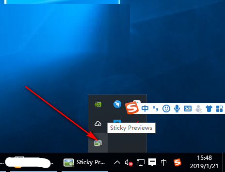Sticky Previews