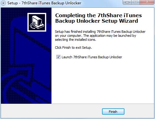 7thShare iTunes Backup Unlocker