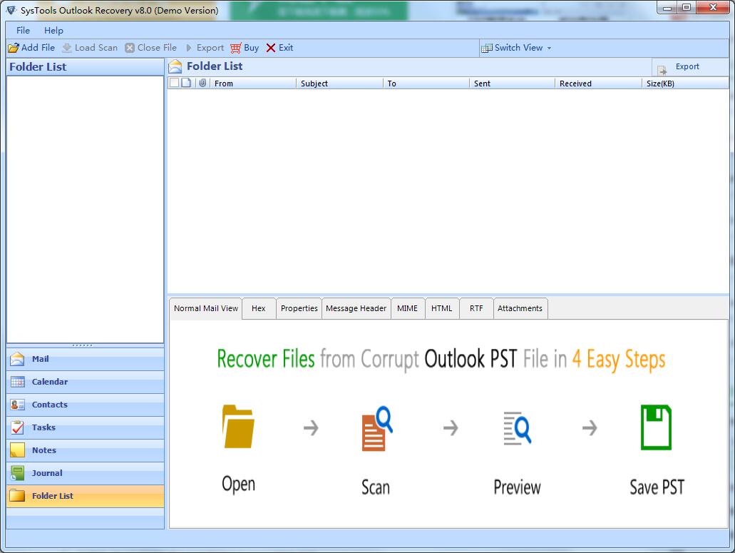 SysTools Outlook Recovery