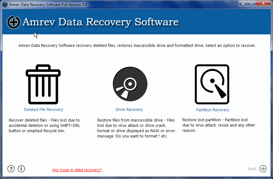 Amrev Data Recovery