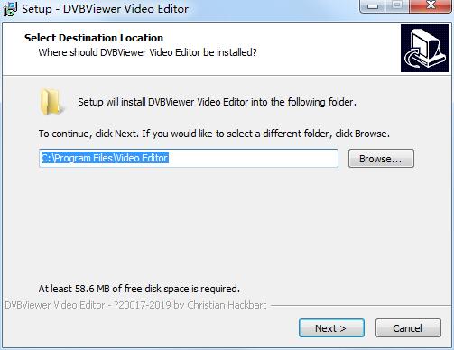 DVBViewer Video Editor