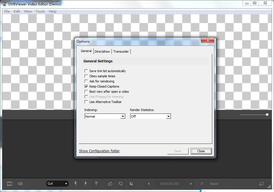 DVBViewer Video Editor