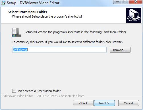 DVBViewer Video Editor