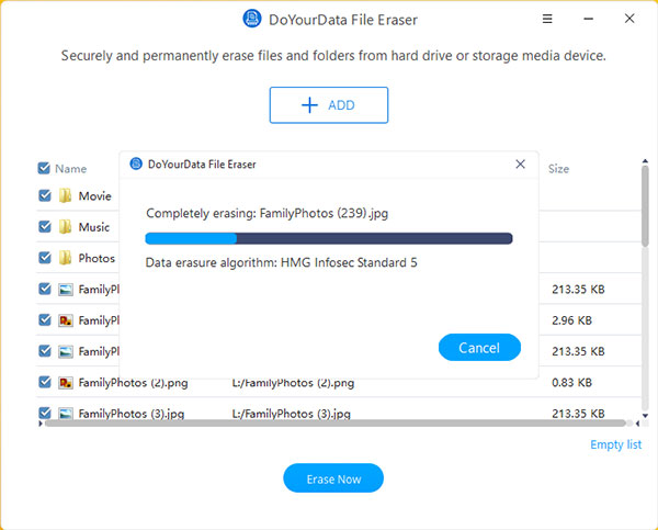 DoYourData File Eraser
