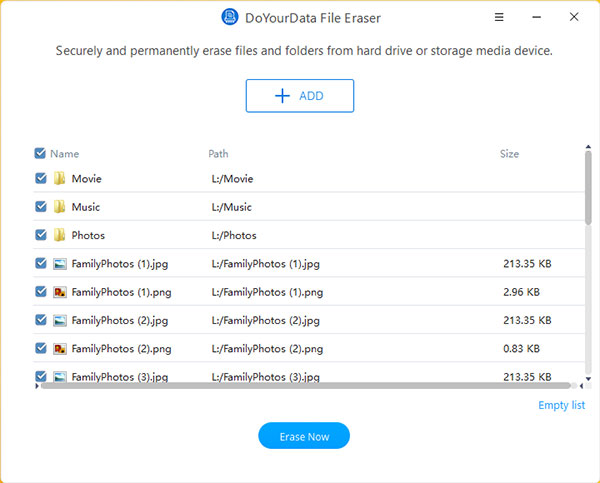 DoYourData File Eraser