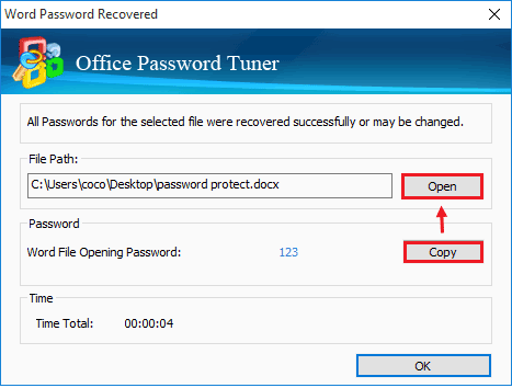 Cocosenor Office Password Tuner