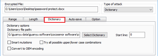 Cocosenor Office Password Tuner