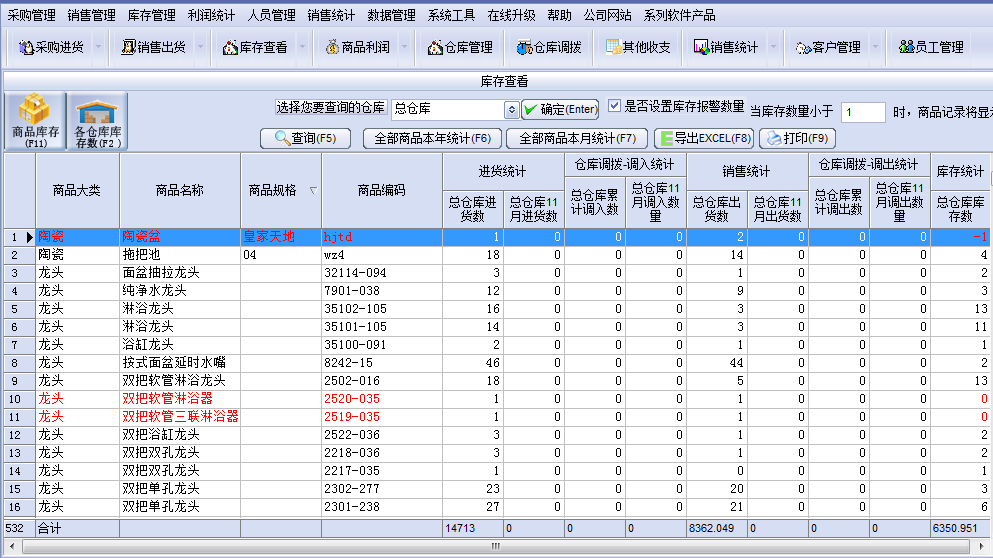 万能仓库管理软件