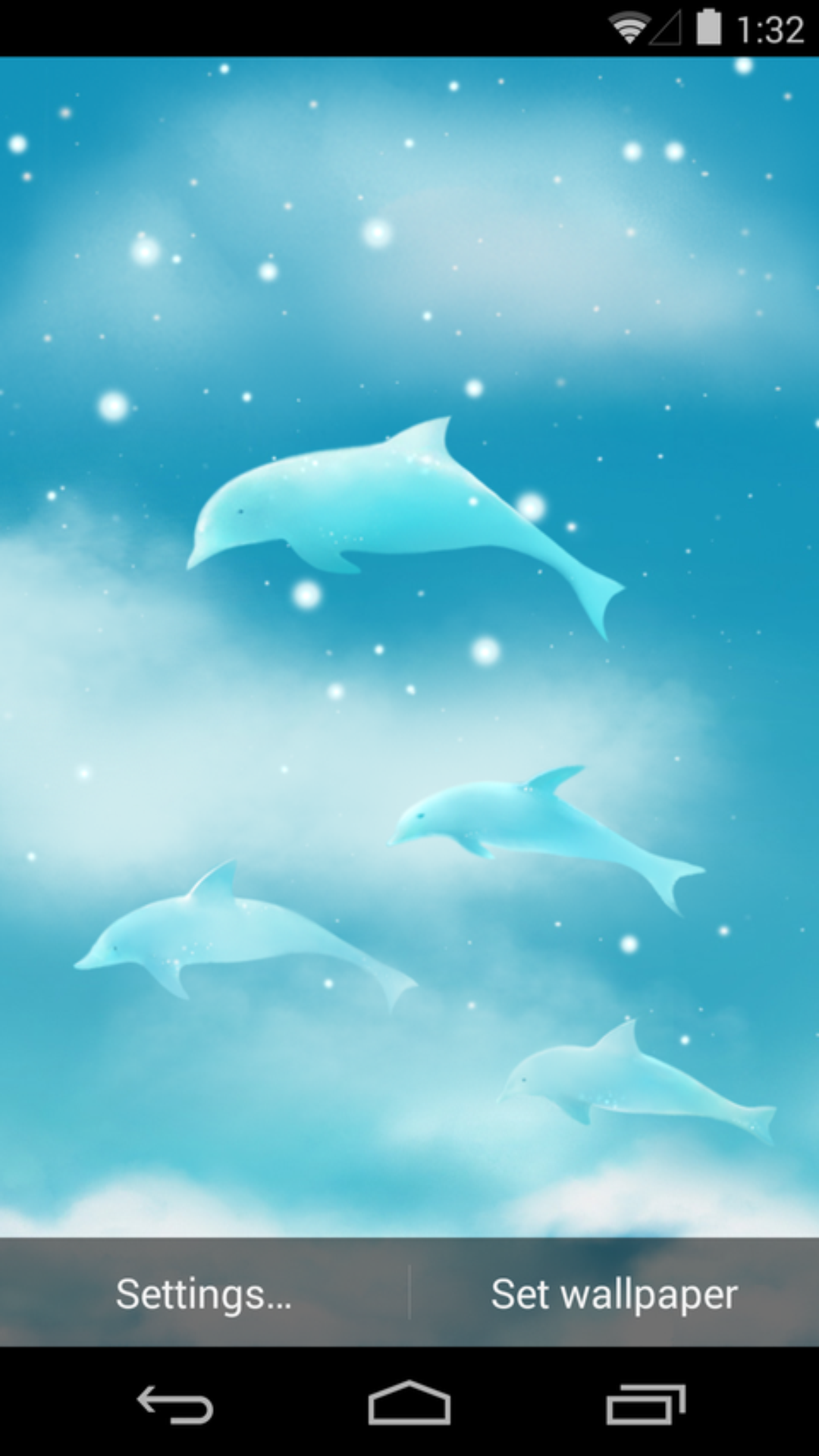 飞舞的海豚-梦象动态壁纸下载_飞舞的海豚-梦