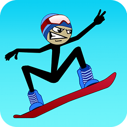 火柴人滑雪
